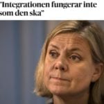 Szwedzka Minister Finansów: Integracja nie przebiega dobrze, wzywamy Imigrantów do wybierania innych krajów.