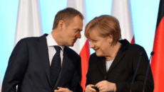 Kanclerz Niemiec "ustami" Unii dobija Platformę Obywatelską i straszy Polaków